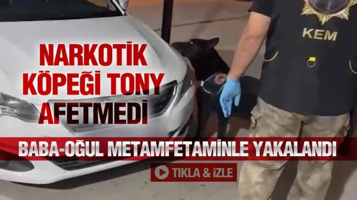 Samsun Polisi Baba ve Oğul Uyuşturucu Tacirlerini Kıskıvrak Yakaladı