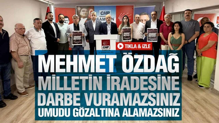 Mehmet Özdağ, ‘Sandıkla Gelen Sandıkla Gidecek’