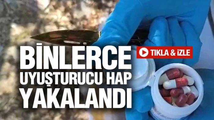 Samsun'da Uyuşturucu Operasyonu: 6.552 Sentetik Ecza ile Yakalandılar!