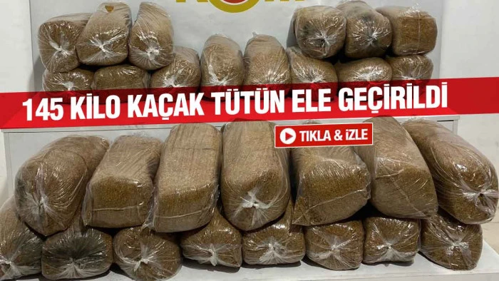 Samsun'da Kaçak Tütün Operasyonu
