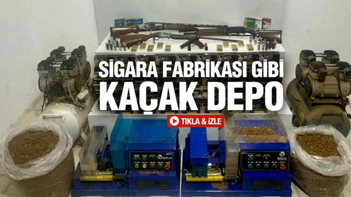 Samsun Vezirköprü’de Kaçak Tütün ve Silah Ele Geçirildi