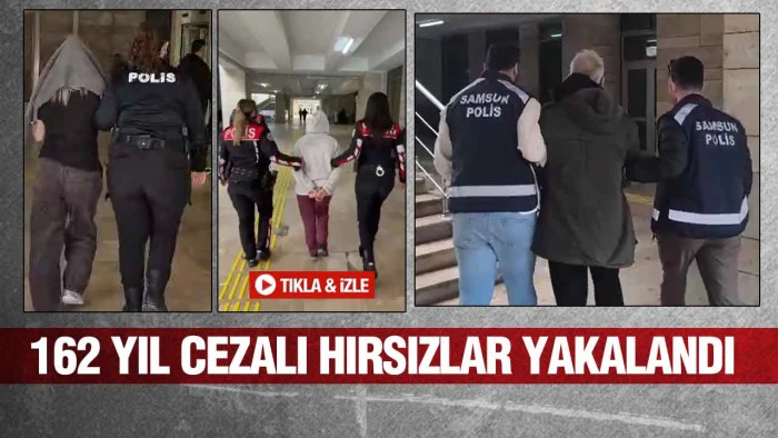 Samsun&rsquo;da Firariler enselendi