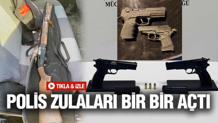 Samsun’da Ruhsatsız Silaha Darbe, 2 İlçede Operasyon