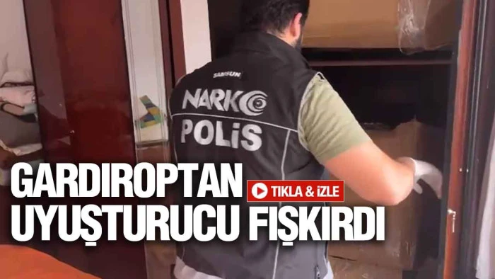 Samsun’da Uyuşturucu Tacirleri Gardıroba Sakladı, Polis Yakayı Ele Verdi