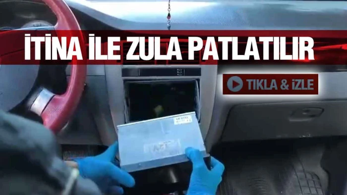 Samsun&rsquo;da Uyuşturucuya İlgin&ccedil; Zula, Teybin İ&ccedil;inden &Ccedil;ıktı