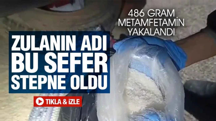 Samsun’da Stepneye Gizlenmiş Uyuşturucu Yakalandı