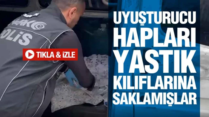 Samsun’da Yastık Kılıflarına Gizlenmiş 265 Bin Sentetik Ecza Ele Geçirildi