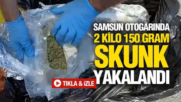 Samsun’da Otogar ve İlçelerde Uyuşturucu Operasyonu