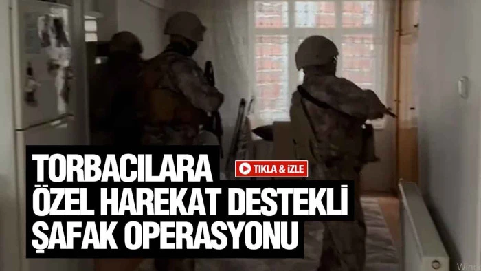 Samsun’da Uyuşturucu Tacirlerine Şafak Operasyonu: 21 Gözaltı