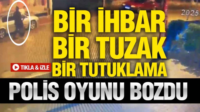 Samsun’da Uyuşturucu Tuzağı Bozuldu