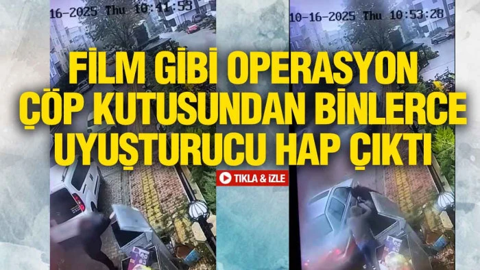 Samsun’da Çöp Poşetinden Uyuşturucu Çıktı